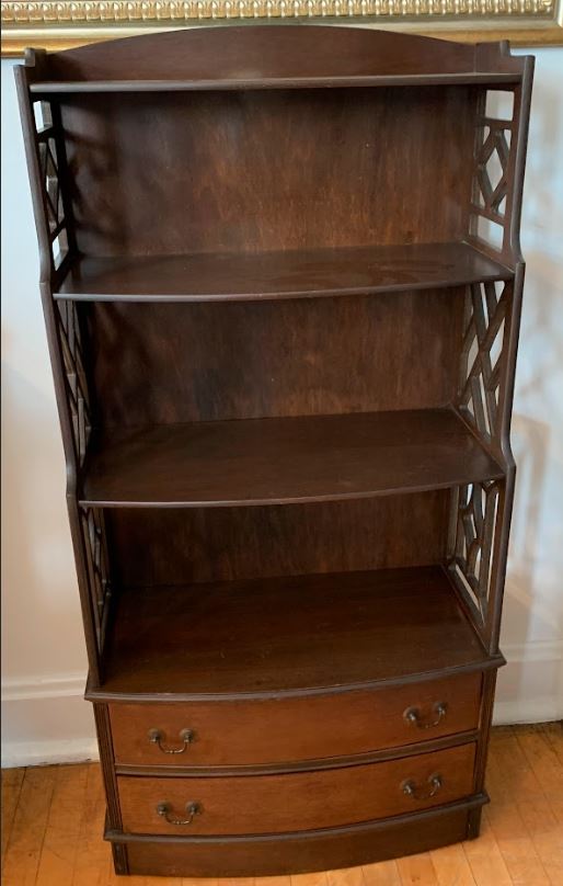 Book Shelf With 2 drawers