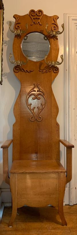 Bench Hall Tree – Every Now Then Antique Furniture Mall