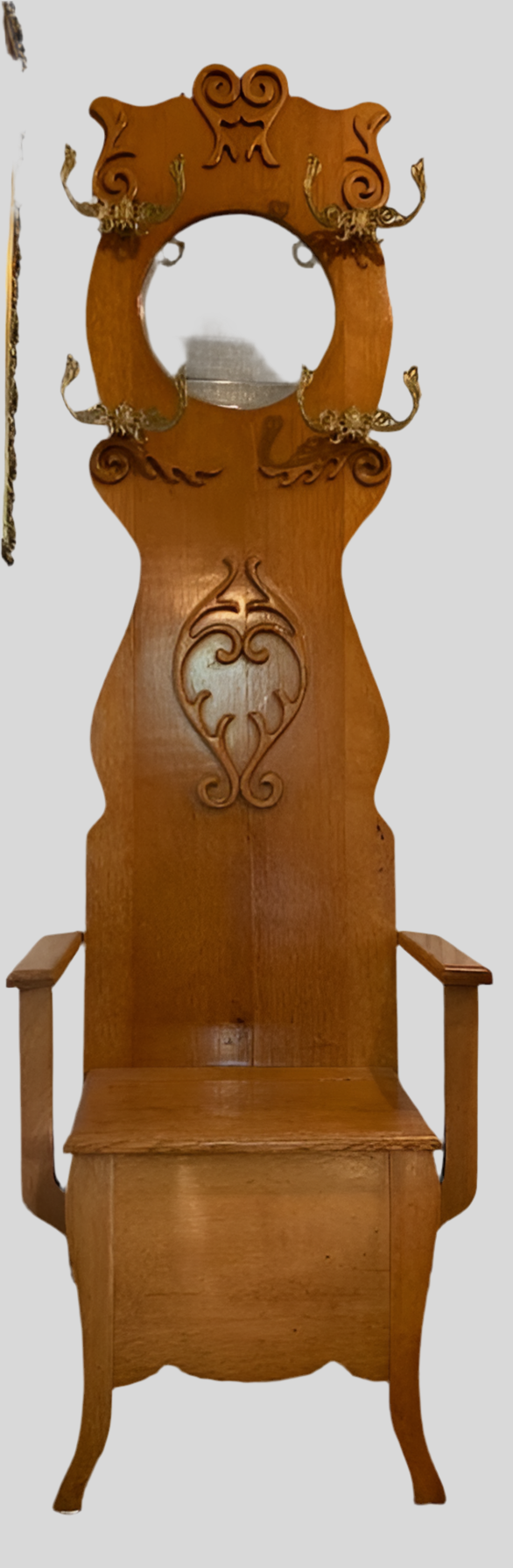 Bench Hall Tree